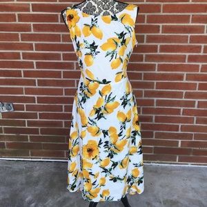 Midi Lemon Dress